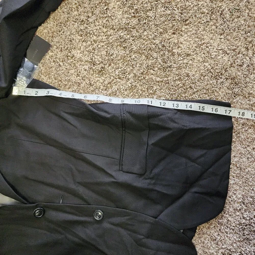 Marc Jacobs Men’s 100% Wool Black Blazer NWT